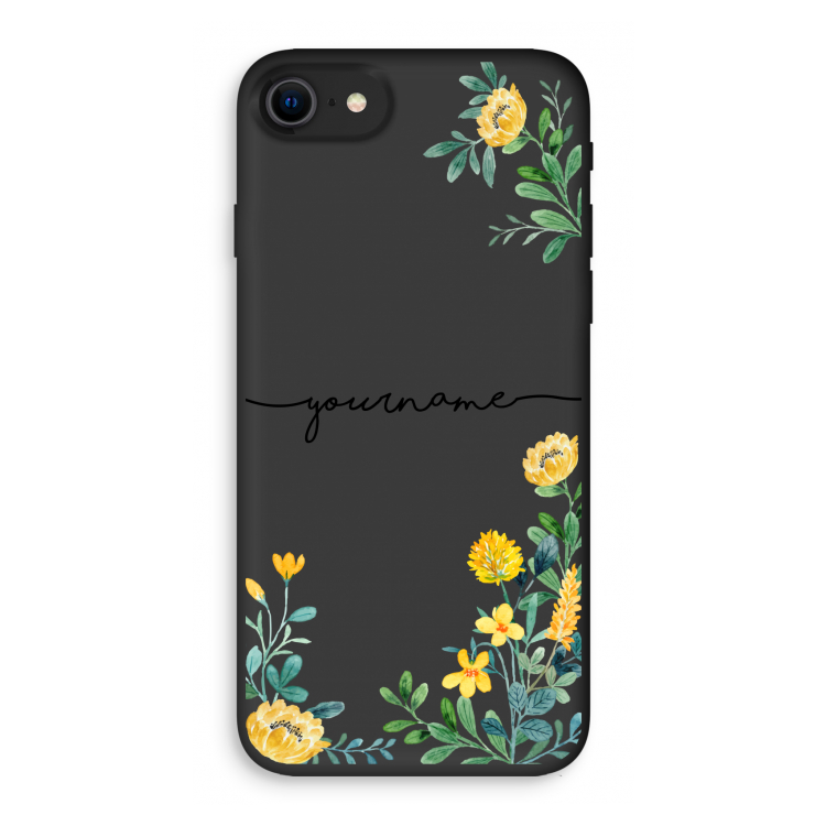 Gele bloemen: iPhone 7 Biologisch afbreekbaar hoesje