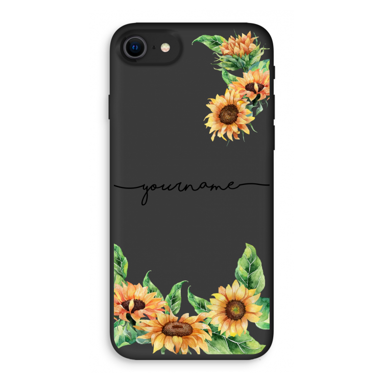 Zonnebloemen: iPhone 7 Biologisch afbreekbaar hoesje