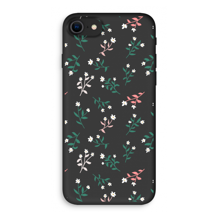 Small white flowers: iPhone 7 Biologisch afbreekbaar hoesje