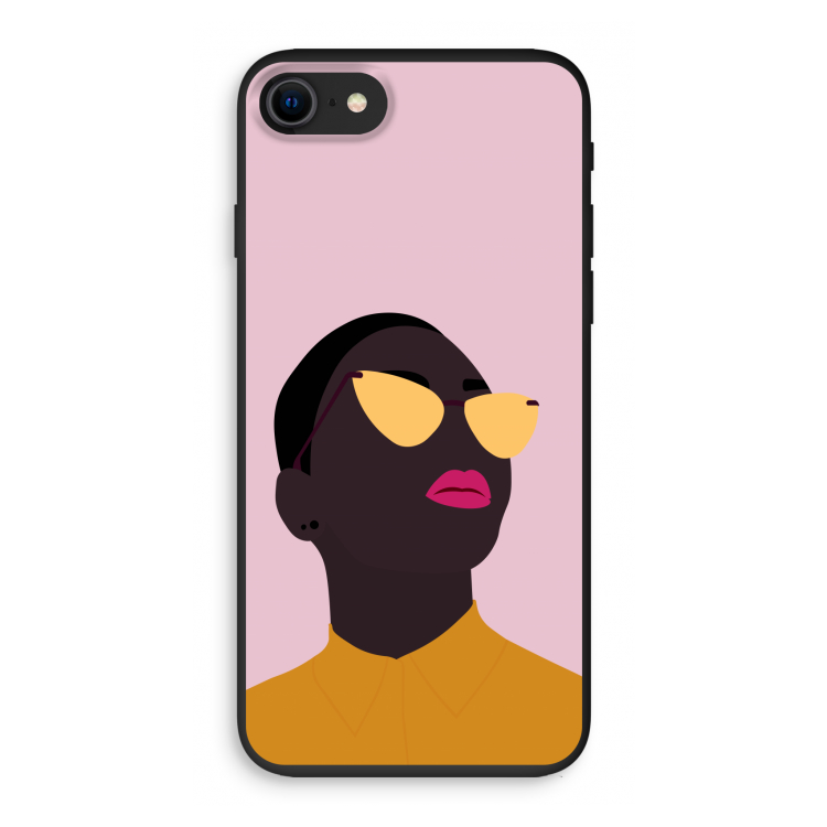 Yellow glasses: iPhone 7 Biologisch afbreekbaar hoesje