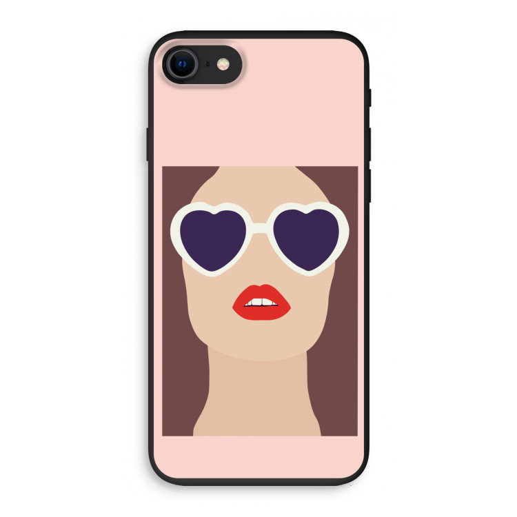 Red lips: iPhone 7 Biologisch afbreekbaar hoesje