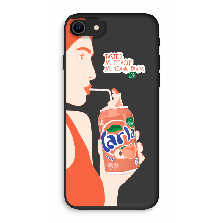 Peach please!: iPhone 7 Biologisch afbreekbaar hoesje