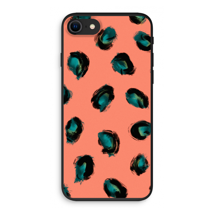 Pink Cheetah: iPhone 7 Biologisch afbreekbaar hoesje