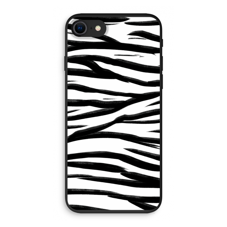 Zebra pattern: iPhone 7 Biologisch afbreekbaar hoesje