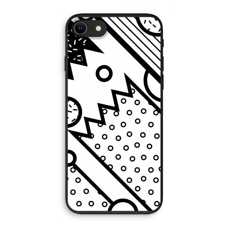 Pop Art #4: iPhone 7 Biologisch afbreekbaar hoesje