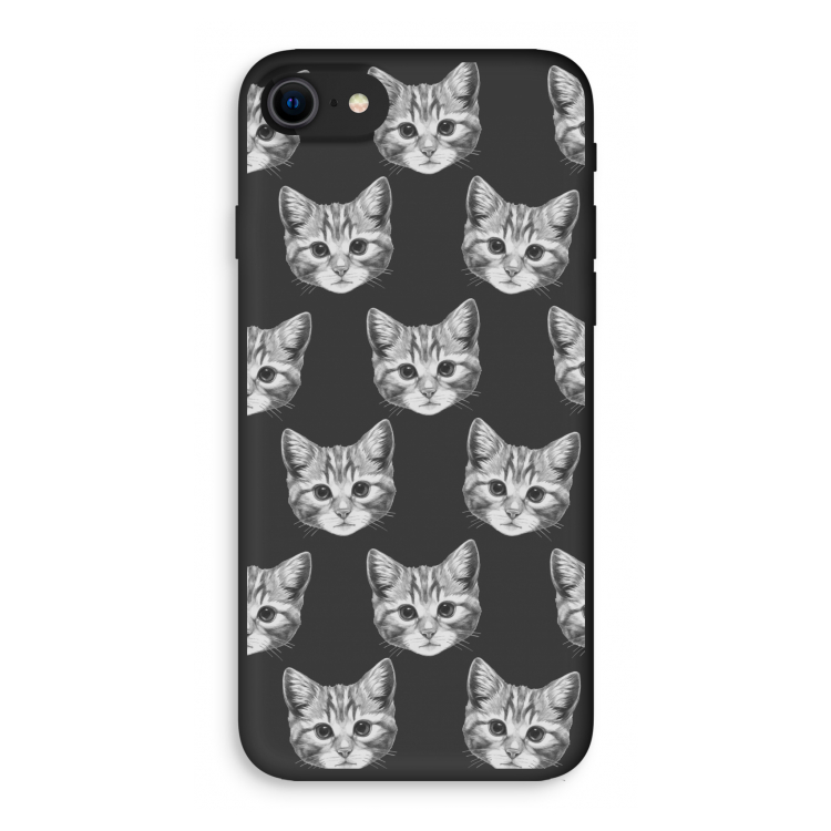 Kitten: iPhone 7 Biologisch afbreekbaar hoesje