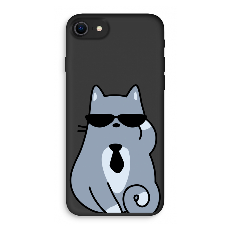 Cool cat: iPhone 7 Biologisch afbreekbaar hoesje