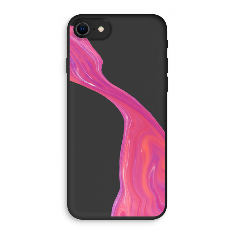 Paarse stroom: iPhone 7 Biologisch afbreekbaar hoesje