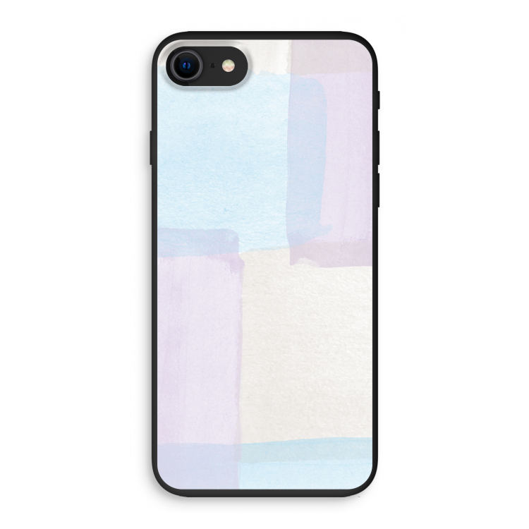 Square pastel: iPhone 7 Biologisch afbreekbaar hoesje
