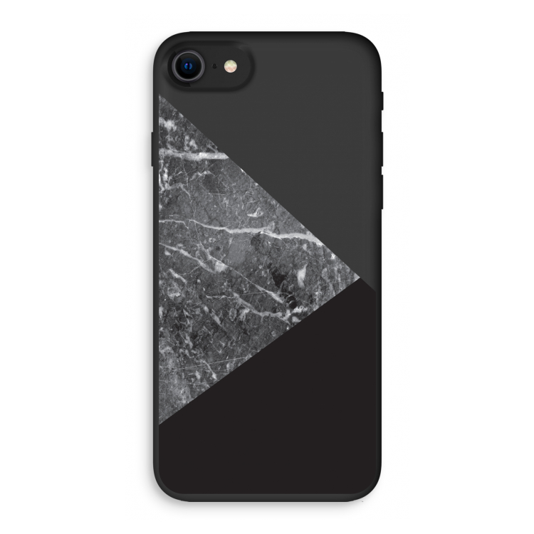 Combinatie marmer: iPhone 7 Biologisch afbreekbaar hoesje