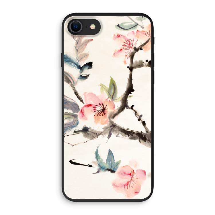 Japanse bloemen: iPhone 7 Biologisch afbreekbaar hoesje