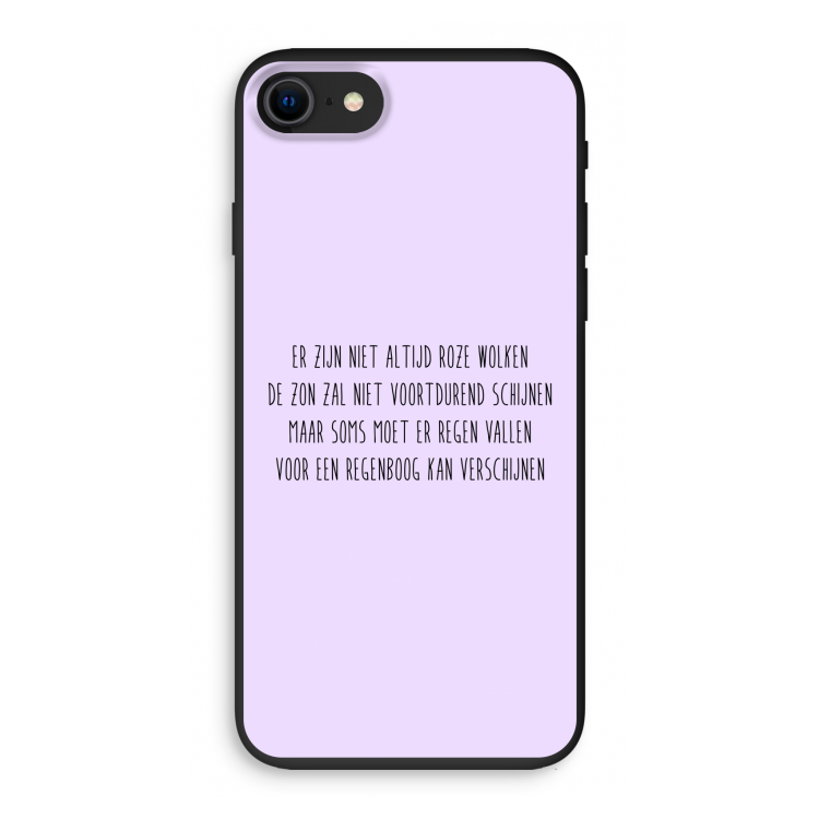 Regenboog: iPhone 8 Biologisch afbreekbaar hoesje