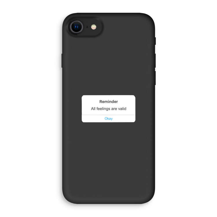 Reminder: iPhone 8 Biologisch afbreekbaar hoesje