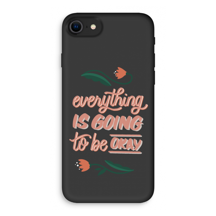 Optimistic flower girl: iPhone 8 Biologisch afbreekbaar hoesje