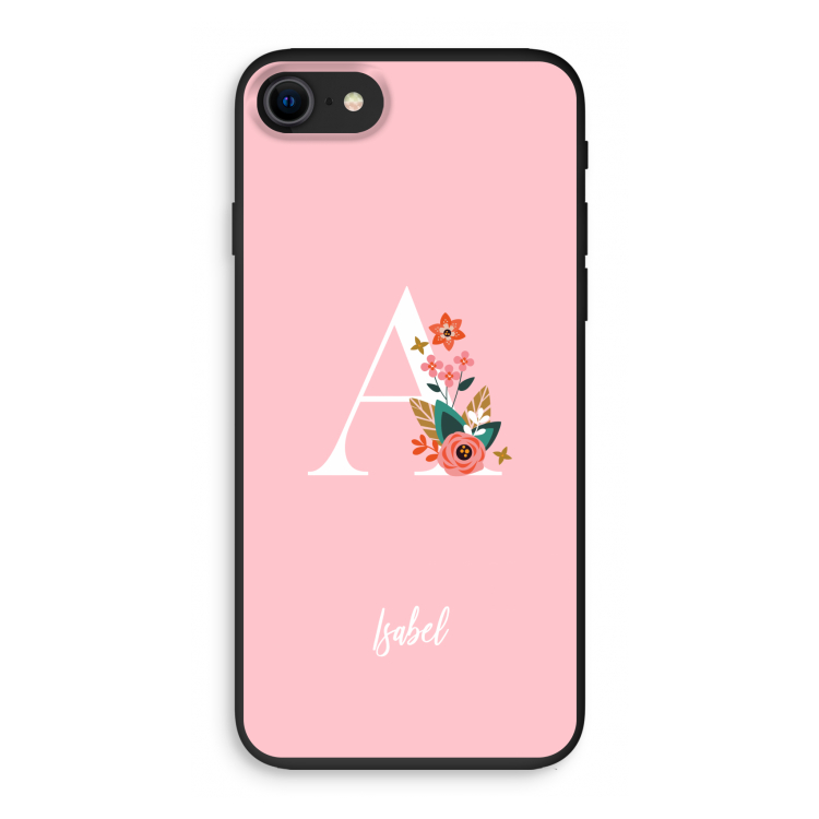 Pink Bouquet: iPhone 8 Biologisch afbreekbaar hoesje