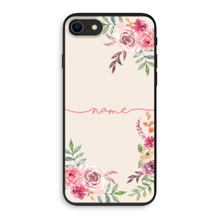 Rozen: iPhone 8 Biologisch afbreekbaar hoesje