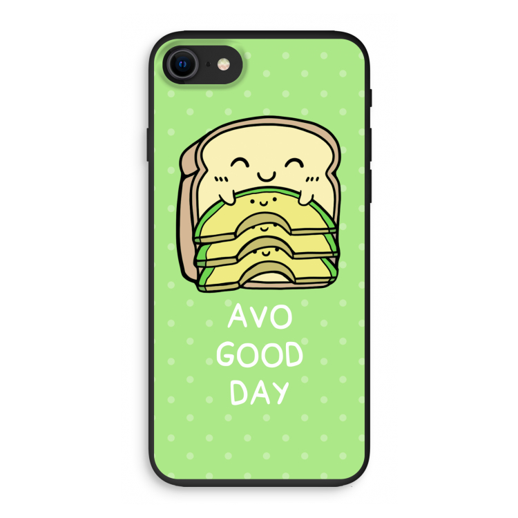 Avo Good Day: iPhone 8 Biologisch afbreekbaar hoesje