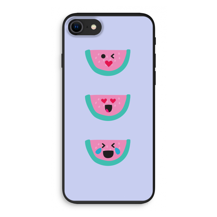 Smiley watermeloen: iPhone 8 Biologisch afbreekbaar hoesje