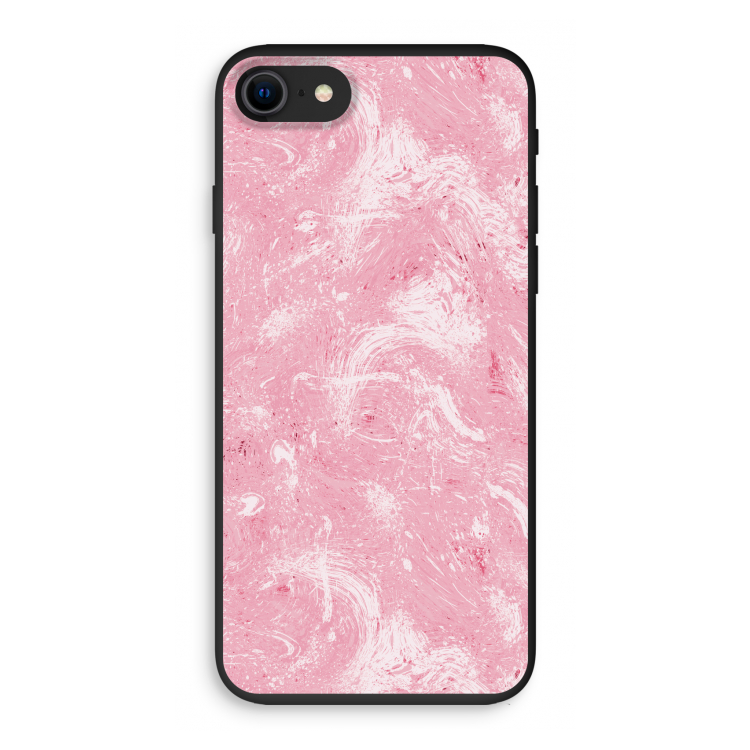 Abstract Painting Pink: iPhone 8 Biologisch afbreekbaar hoesje
