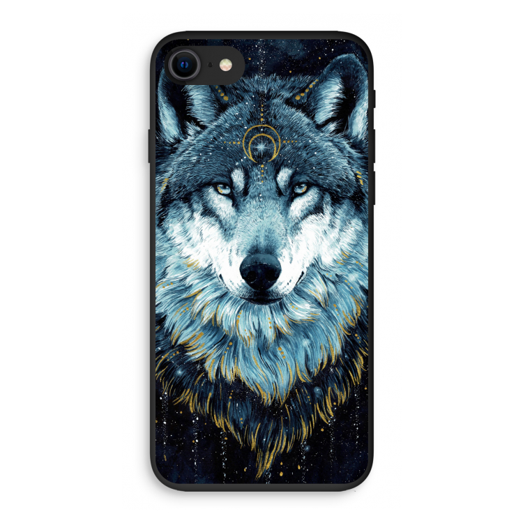 Darkness Wolf: iPhone 8 Biologisch afbreekbaar hoesje