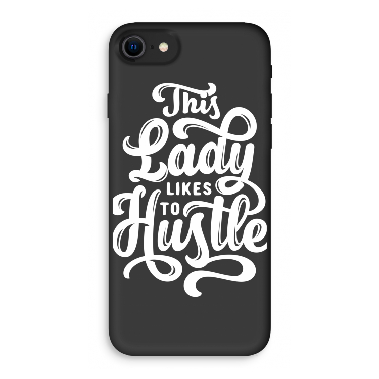 Hustle Lady: iPhone 8 Biologisch afbreekbaar hoesje