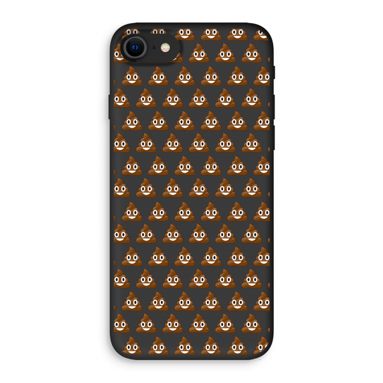 Poop emoji: iPhone 8 Biologisch afbreekbaar hoesje