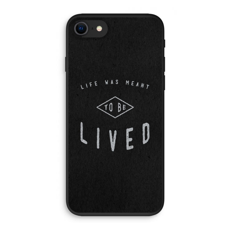 To be lived: iPhone 8 Biologisch afbreekbaar hoesje