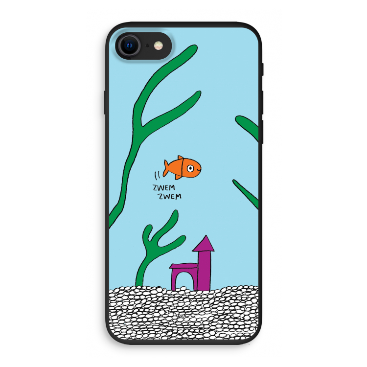 Aquarium: iPhone 8 Biologisch afbreekbaar hoesje