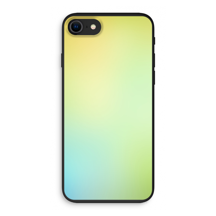 Minty mist pastel: iPhone 8 Biologisch afbreekbaar hoesje