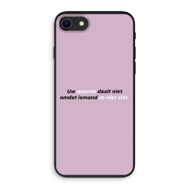 uw waarde daalt niet: iPhone SE 2020 Biologisch afbreekbaar hoesje