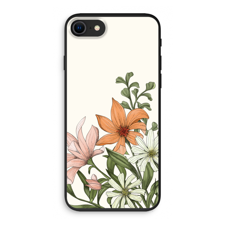 Floral bouquet: iPhone SE 2020 Biologisch afbreekbaar hoesje