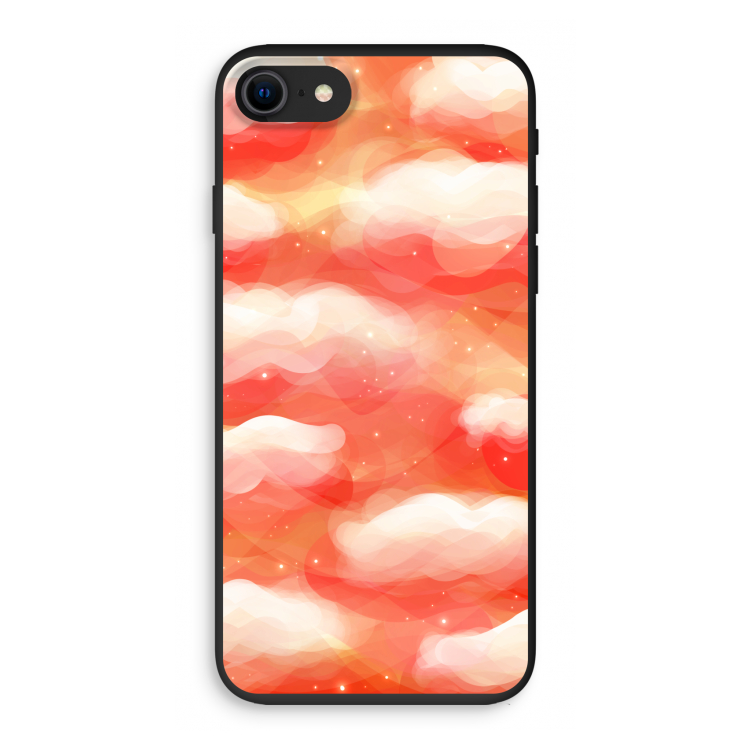Lichte Wolken: iPhone SE 2020 Biologisch afbreekbaar hoesje