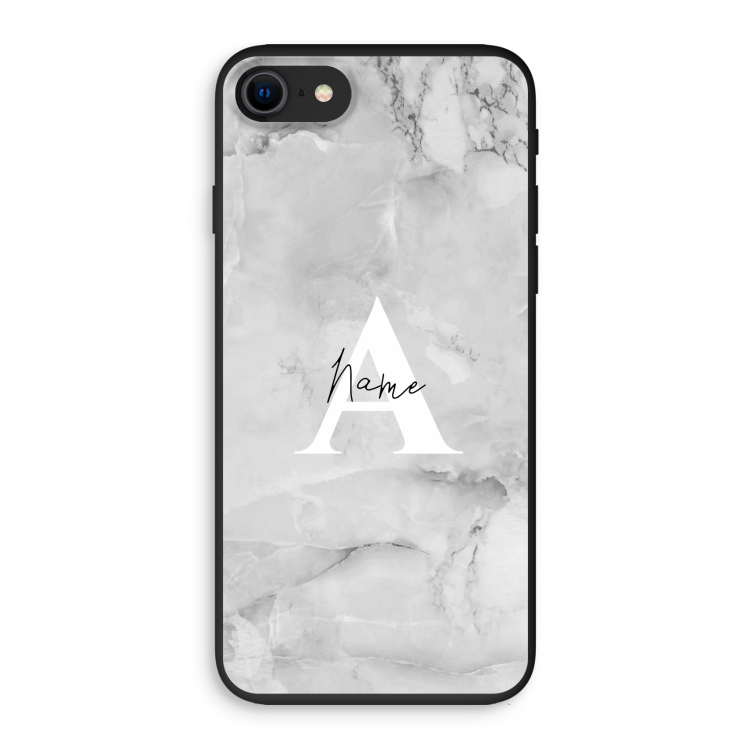 Ivory Marble: iPhone SE 2020 Biologisch afbreekbaar hoesje