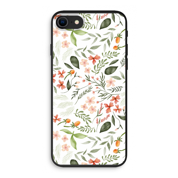 Sweet little flowers: iPhone SE 2020 Biologisch afbreekbaar hoesje