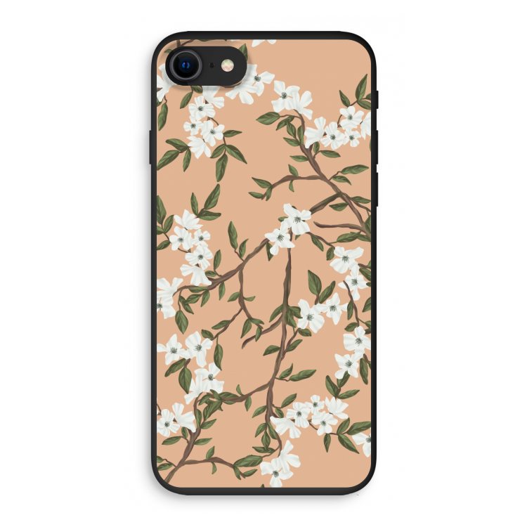 Blossoming spring: iPhone SE 2020 Biologisch afbreekbaar hoesje