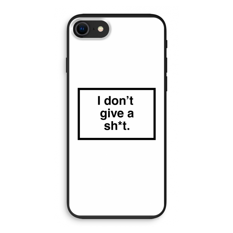 Don't give a shit: iPhone SE 2020 Biologisch afbreekbaar hoesje