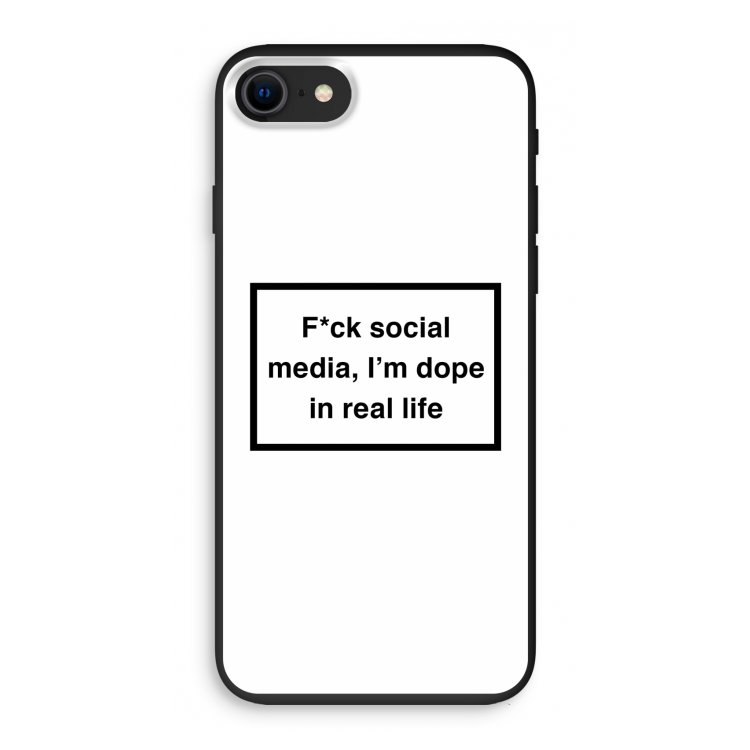 I'm dope: iPhone SE 2020 Biologisch afbreekbaar hoesje