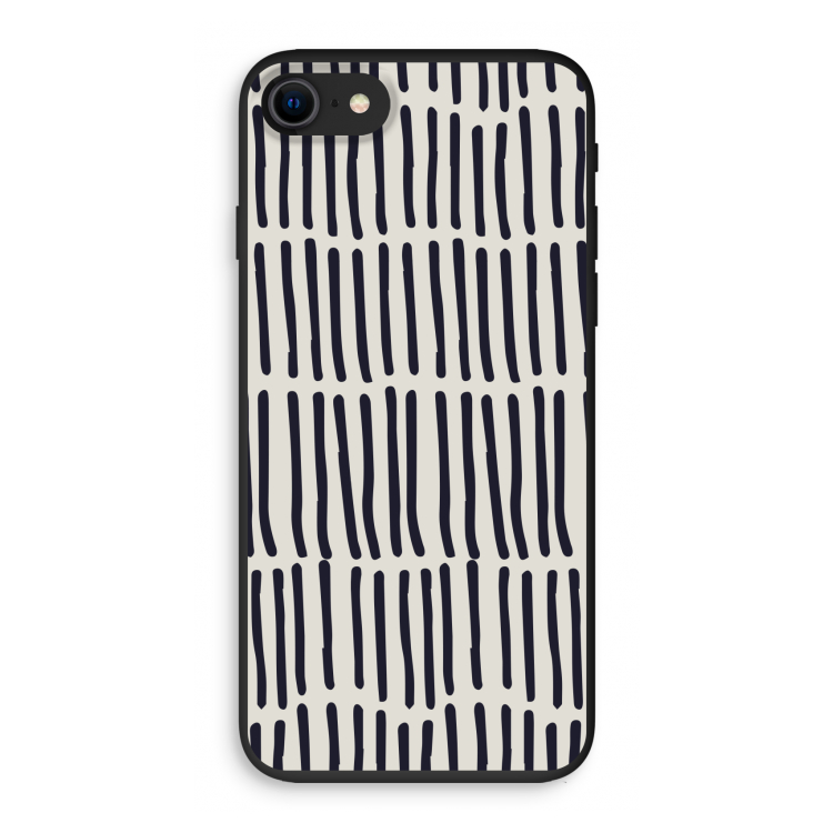 Moroccan stripes: iPhone SE 2020 Biologisch afbreekbaar hoesje