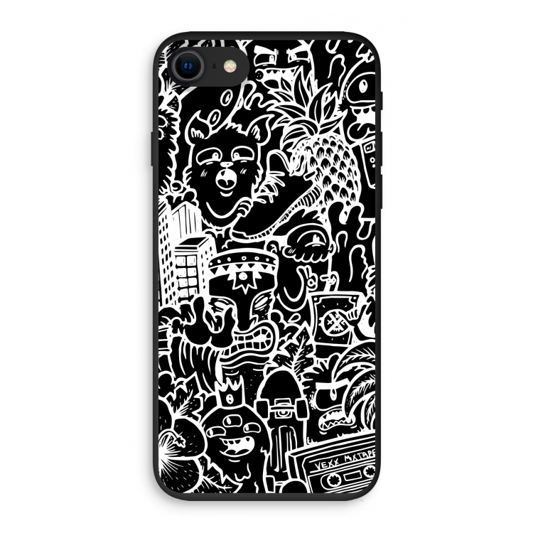 Vexx Black Mixtape: iPhone SE 2020 Biologisch afbreekbaar hoesje