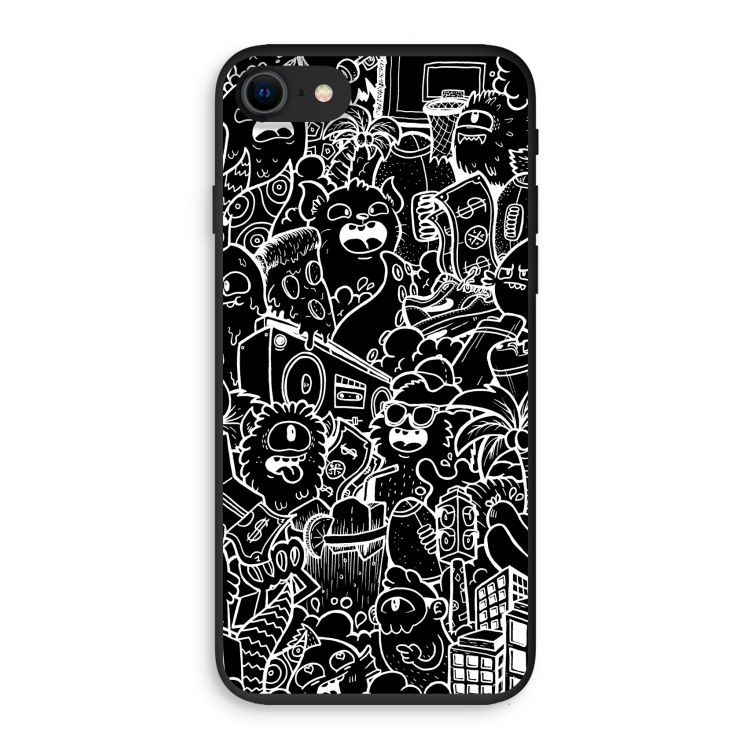 Vexx Black City : iPhone SE 2020 Biologisch afbreekbaar hoesje