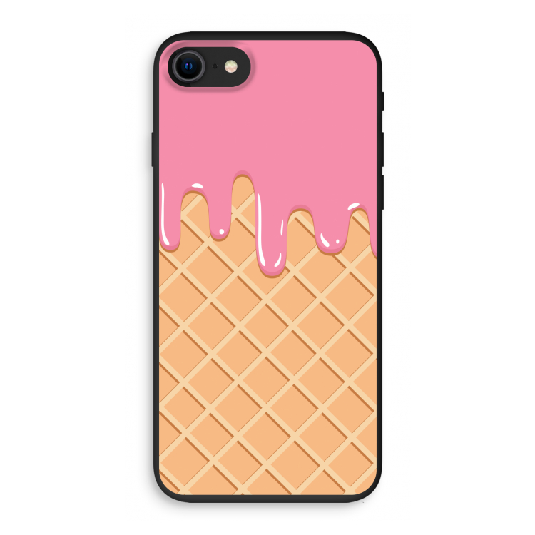 Ice cream: iPhone SE 2020 Biologisch afbreekbaar hoesje