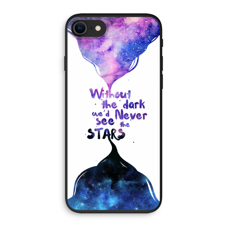 Stars quote: iPhone SE 2020 Biologisch afbreekbaar hoesje