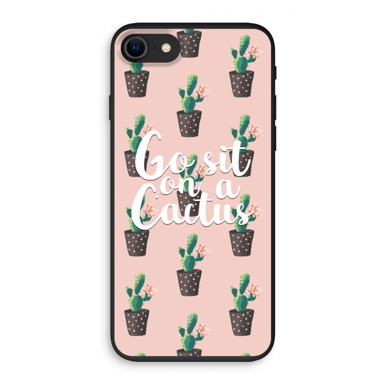 Cactus quote: iPhone SE 2020 Biologisch afbreekbaar hoesje