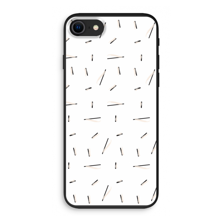 Hipster stripes: iPhone SE 2020 Biologisch afbreekbaar hoesje