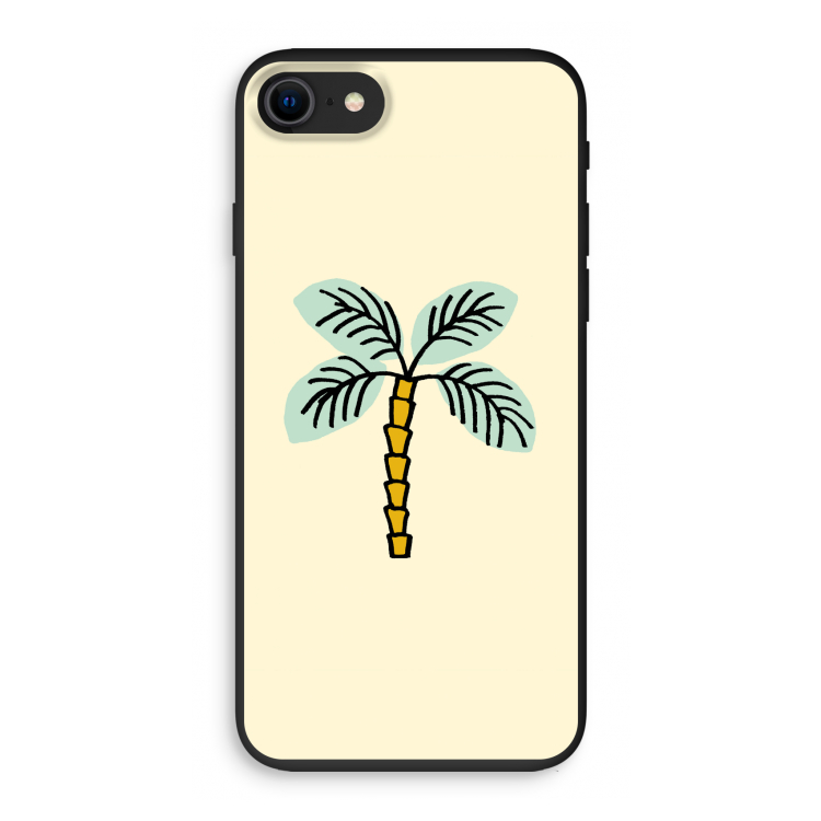 Palmboom: iPhone SE 2020 Biologisch afbreekbaar hoesje