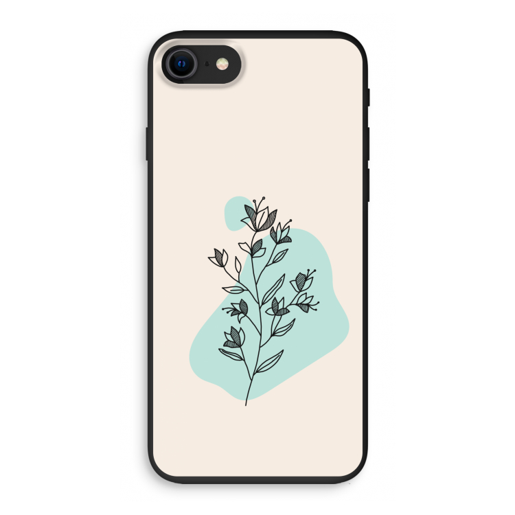 Violets are blue: iPhone SE 2020 Biologisch afbreekbaar hoesje