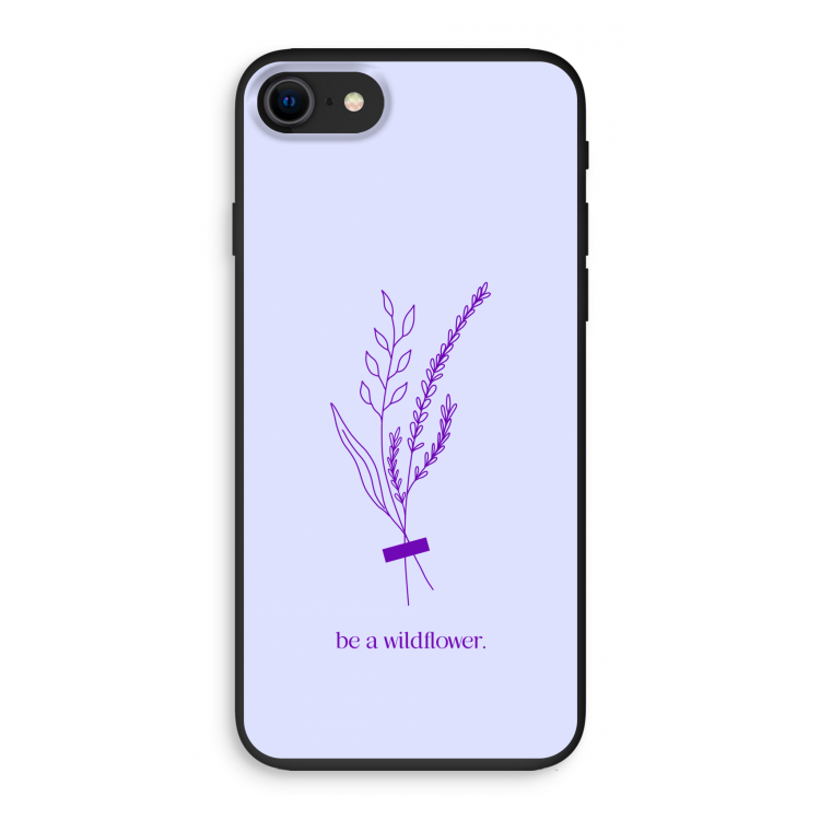 Be a wildflower: iPhone SE 2020 Biologisch afbreekbaar hoesje