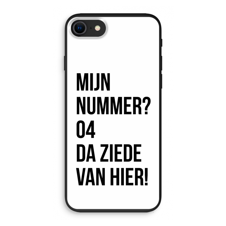Da ziede van hier: iPhone SE 2020 Biologisch afbreekbaar hoesje