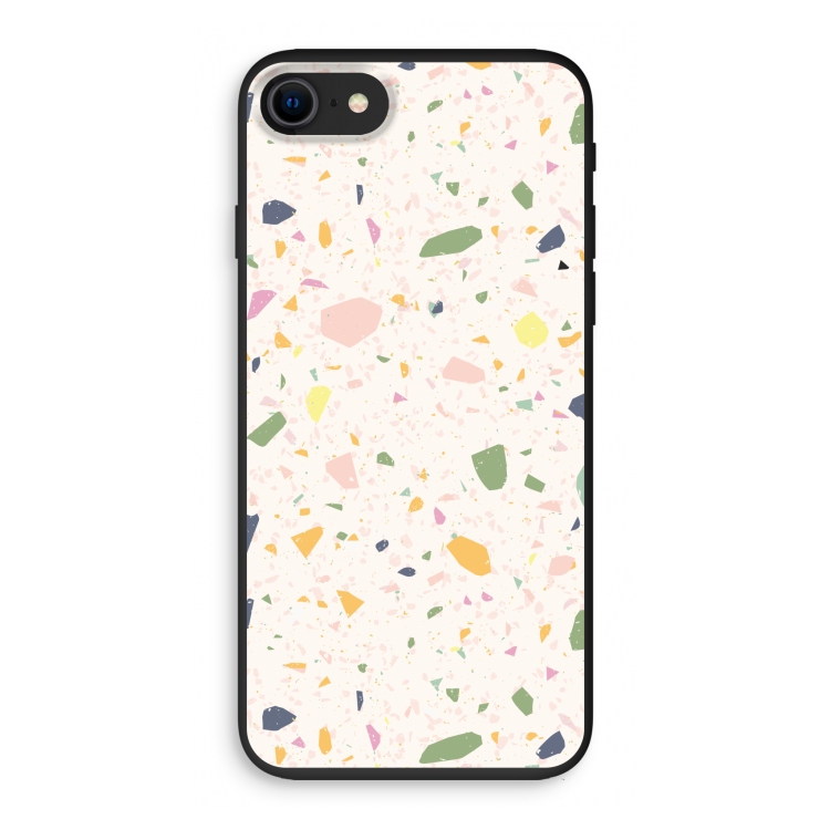 Terrazzo N°21: iPhone SE 2020 Biologisch afbreekbaar hoesje