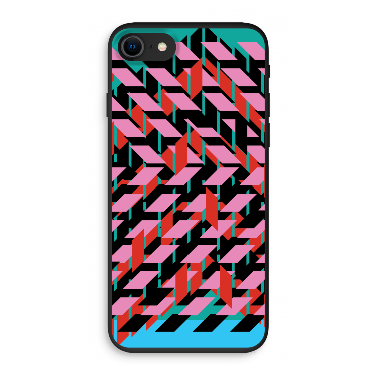 Skew Blush 2: iPhone SE 2020 Biologisch afbreekbaar hoesje